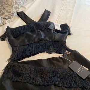 J.O.A Matching Top and Skirt Set (NWT) size M